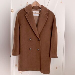 ARITZIA Babaton The Slouch Coat MID Size XS in Deep Camel *SOLD OUT ONLI…